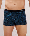 Seamless Ultra-Soft Fit – Modal Spandex Printed Trunk – M107 – Blue