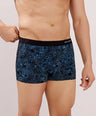 Seamless Ultra-Soft Fit – Modal Spandex Printed Trunk – M107 – Blue