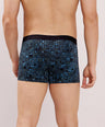 Seamless Ultra-Soft Fit – Modal Spandex Printed Trunk – M107 – Blue
