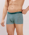 Seamless Ultra-Soft Fit – Modal Spandex Printed Trunk – M107 – Green