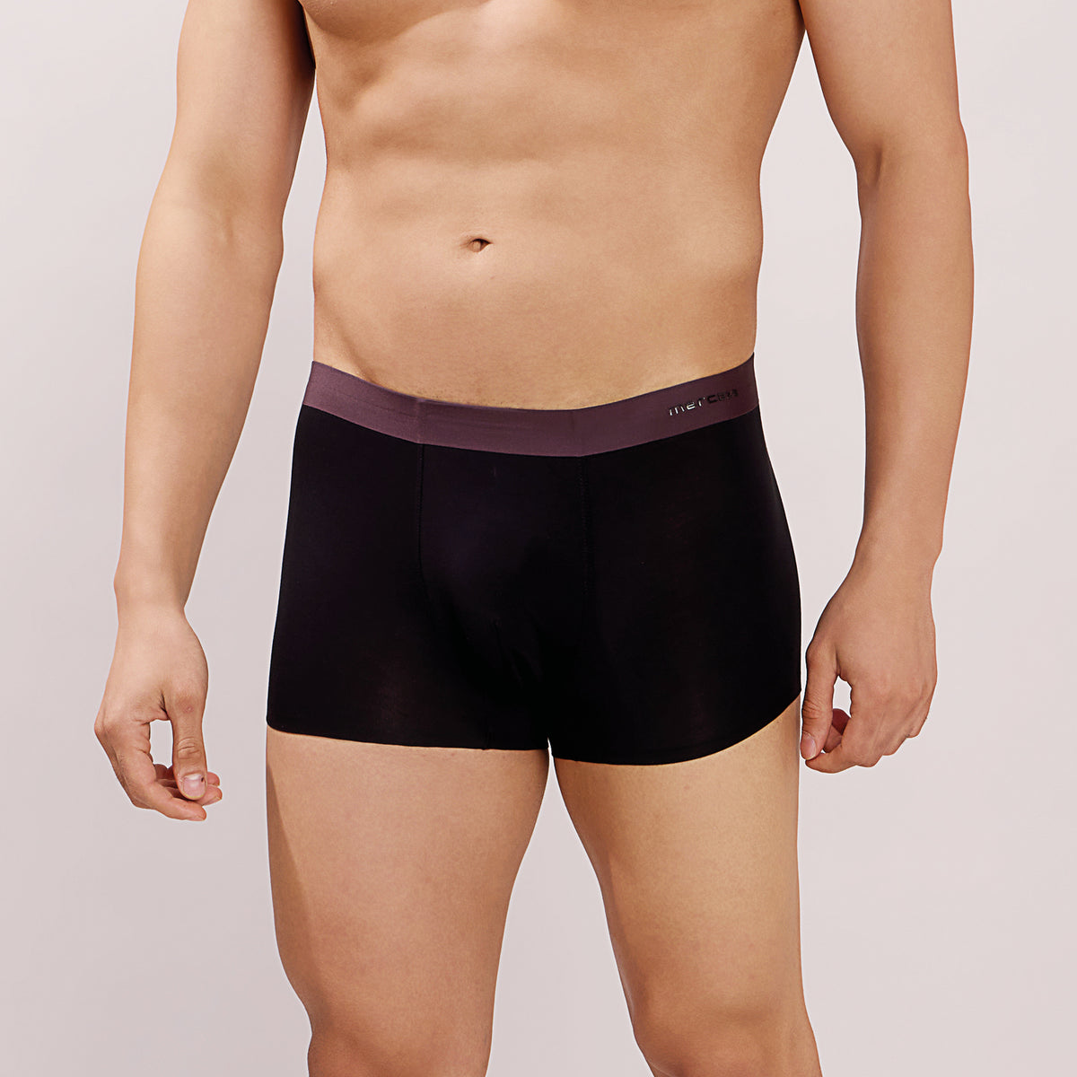 Seamless Ultra-Soft Fit – Modal Spandex Trunk – M108 – Black