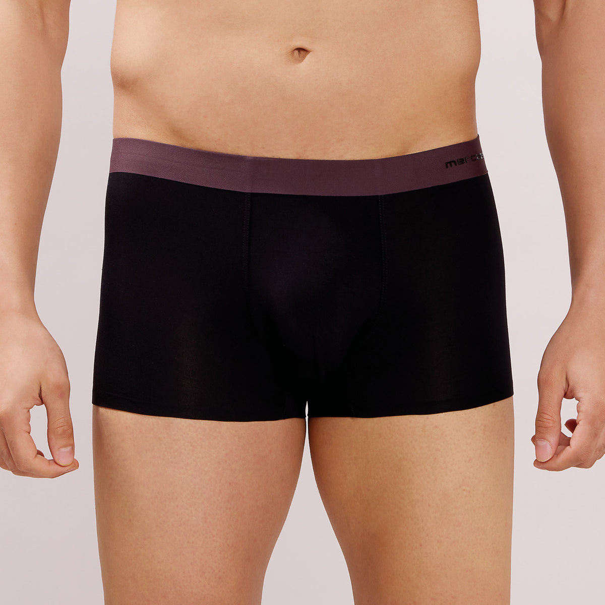 Seamless Ultra-Soft Fit – Modal Spandex Trunk – M108 – Black