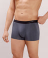 Seamless Ultra-Soft Fit – Modal Spandex Trunk – M108 – Dark Grey