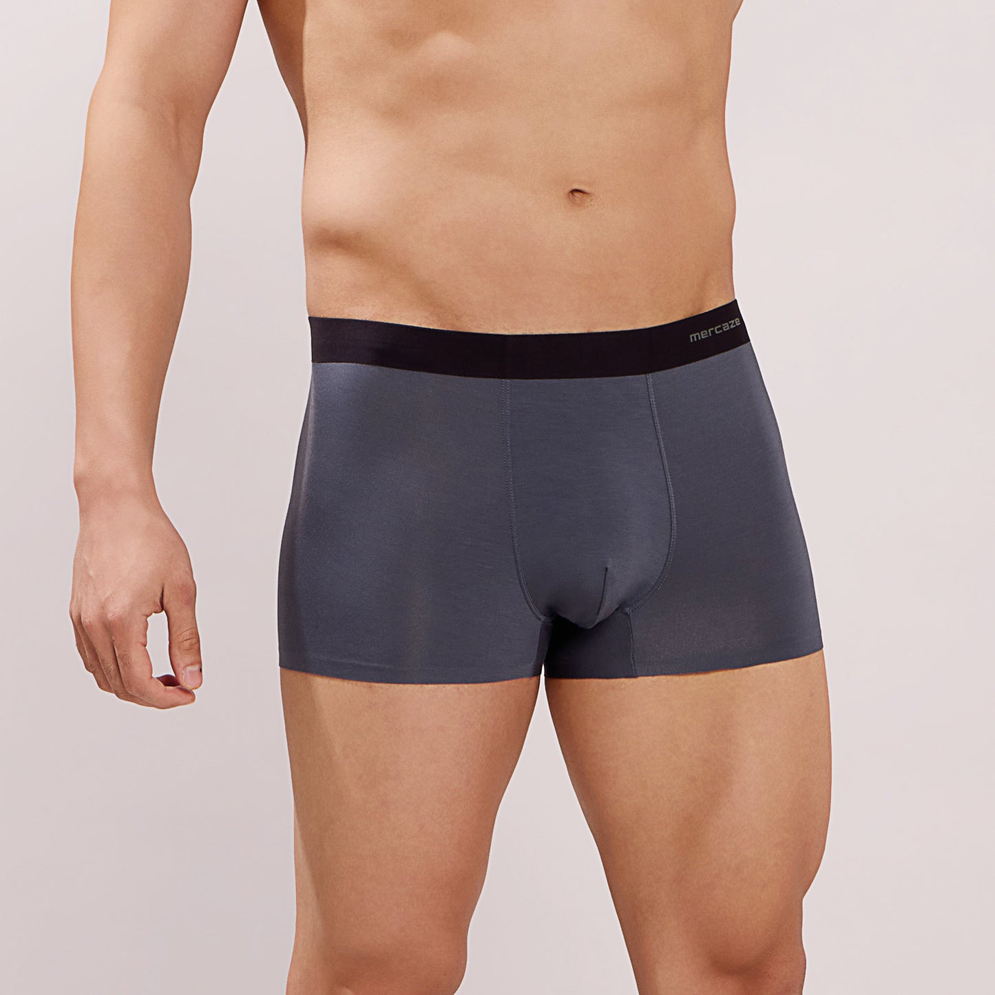 Seamless Ultra-Soft Fit – Modal Spandex Trunk – M108 – Dark Grey