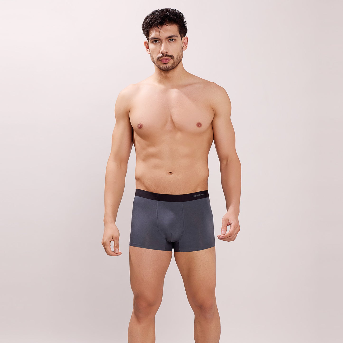 Seamless Ultra-Soft Fit – Modal Spandex Trunk – M108 – Dark Grey