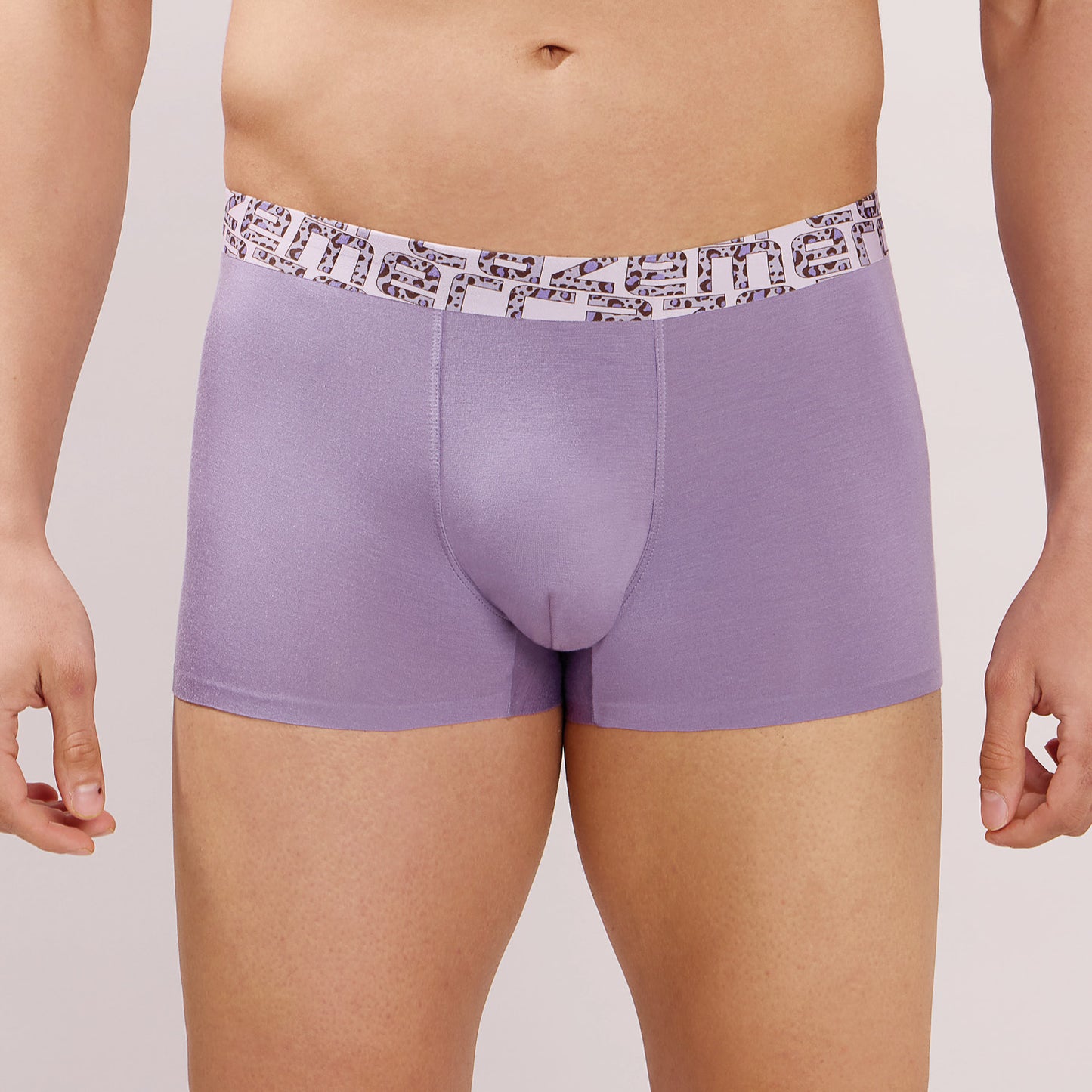 Seamless Ultra-Soft Fit – Modal Spandex Trunk – M108P – Dark Purple