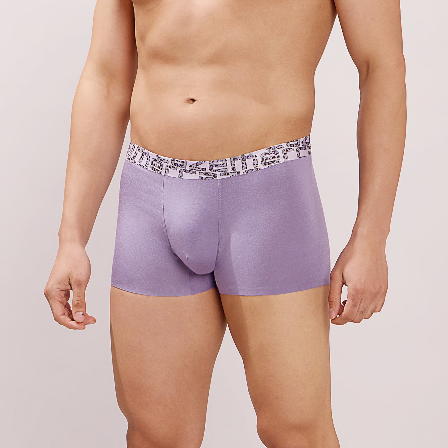 Seamless Ultra-Soft Fit – Modal Spandex Trunk – M108P – Dark Purple