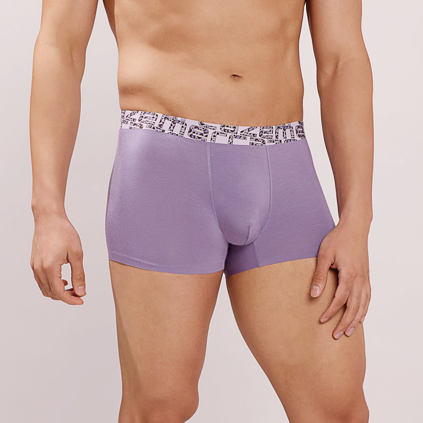 Seamless Ultra-Soft Fit – Modal Spandex Trunk – M108P – Dark Purple