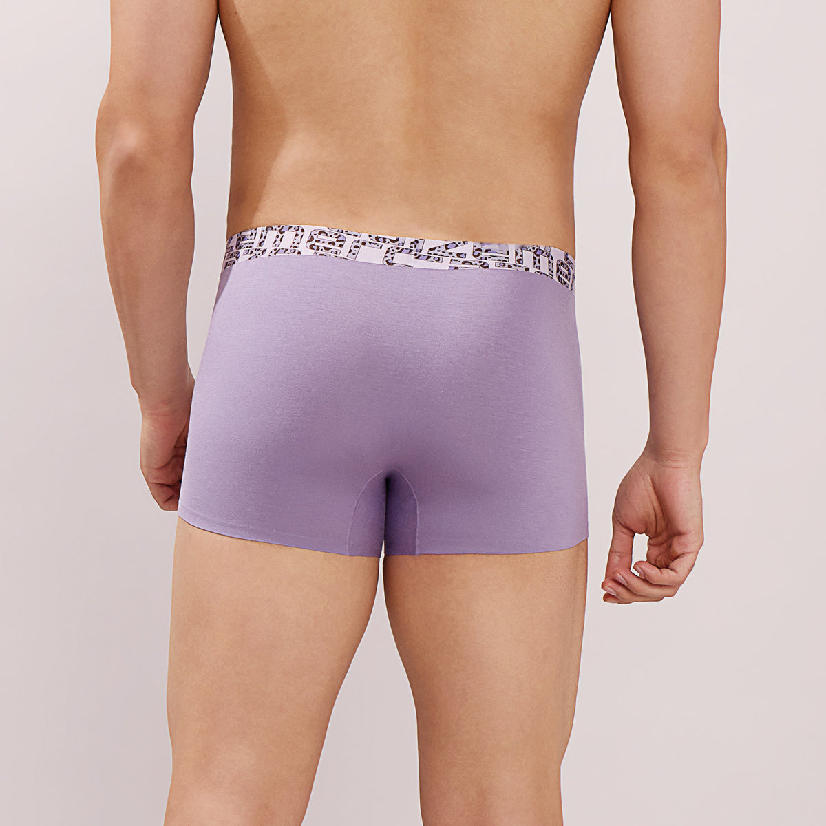 Seamless Ultra-Soft Fit – Modal Spandex Trunk – M108P – Dark Purple