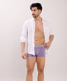 Seamless Ultra-Soft Fit – Modal Spandex Trunk – M108P – Dark Purple