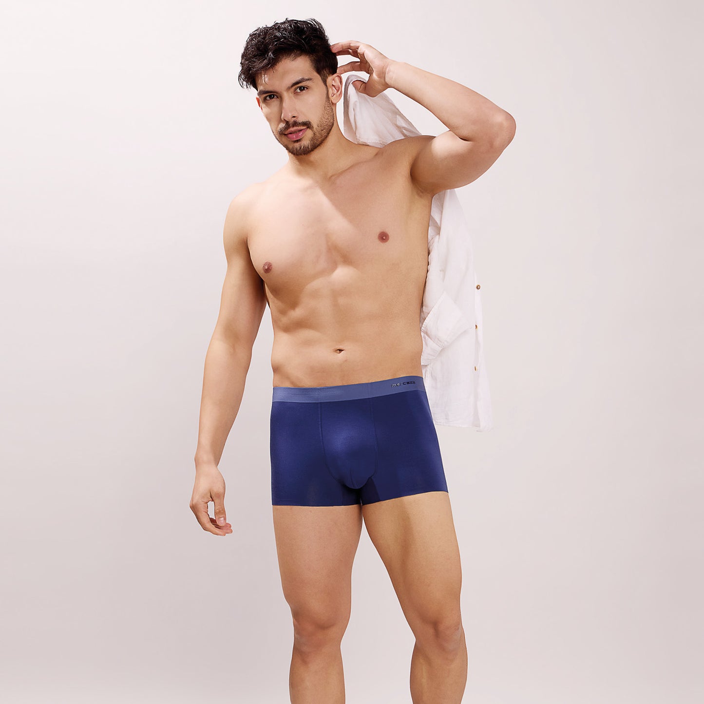 Seamless Ultra-Soft Fit – Modal Spandex Trunk – M108 – Navy