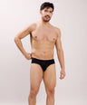 Seamless Ultra-Soft Fit – Modal Spandex Brief – M109– Black