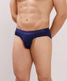 Seamless Ultra-Soft Fit – Modal Spandex Brief – M109– Navy