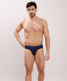 Seamless Ultra-Soft Fit – Modal Spandex Brief – M109– Navy