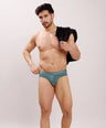 Seamless Ultra-Soft Fit – Modal Spandex Brief – M109– Olive
