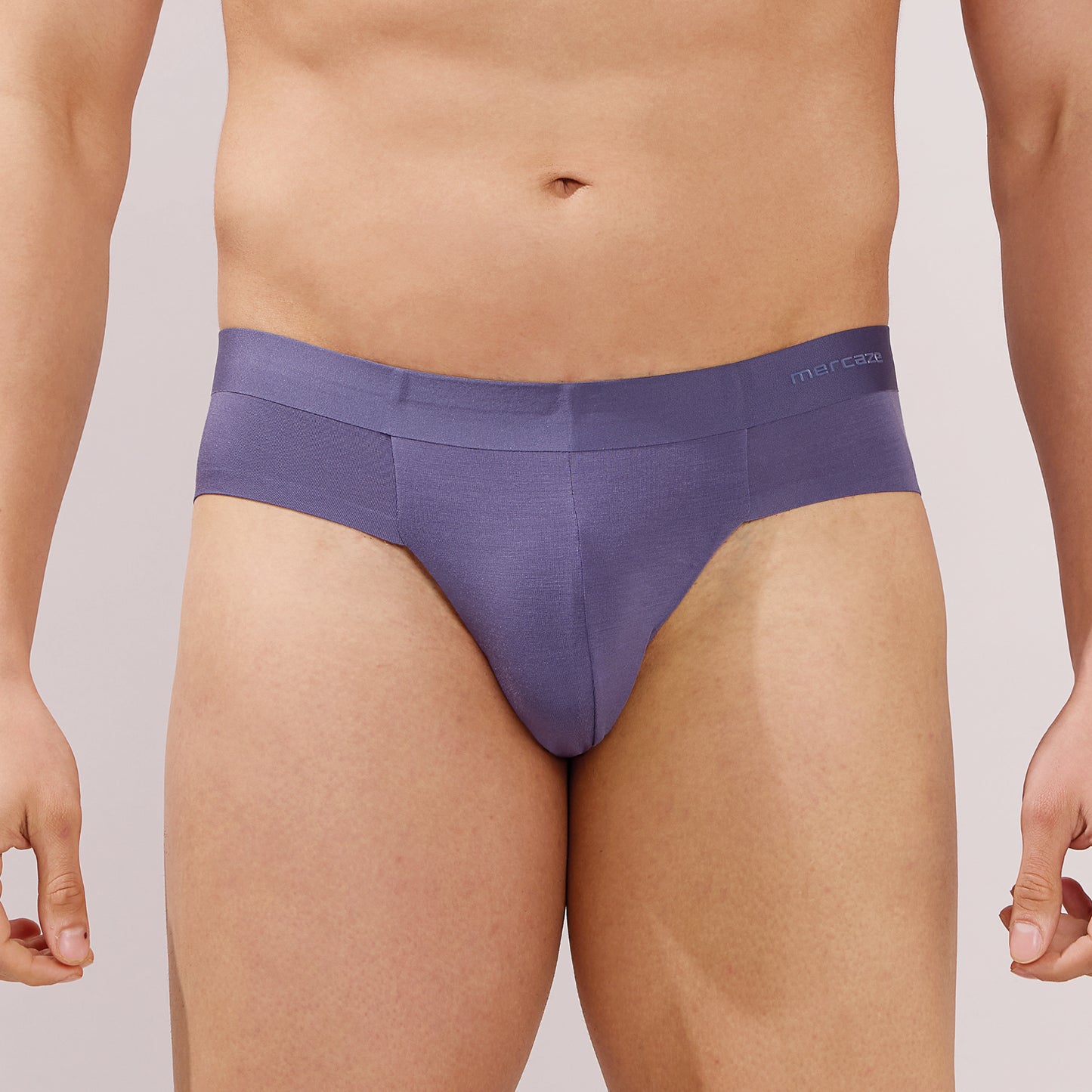 Seamless Ultra-Soft Fit – Modal Spandex Brief – M109– Purple