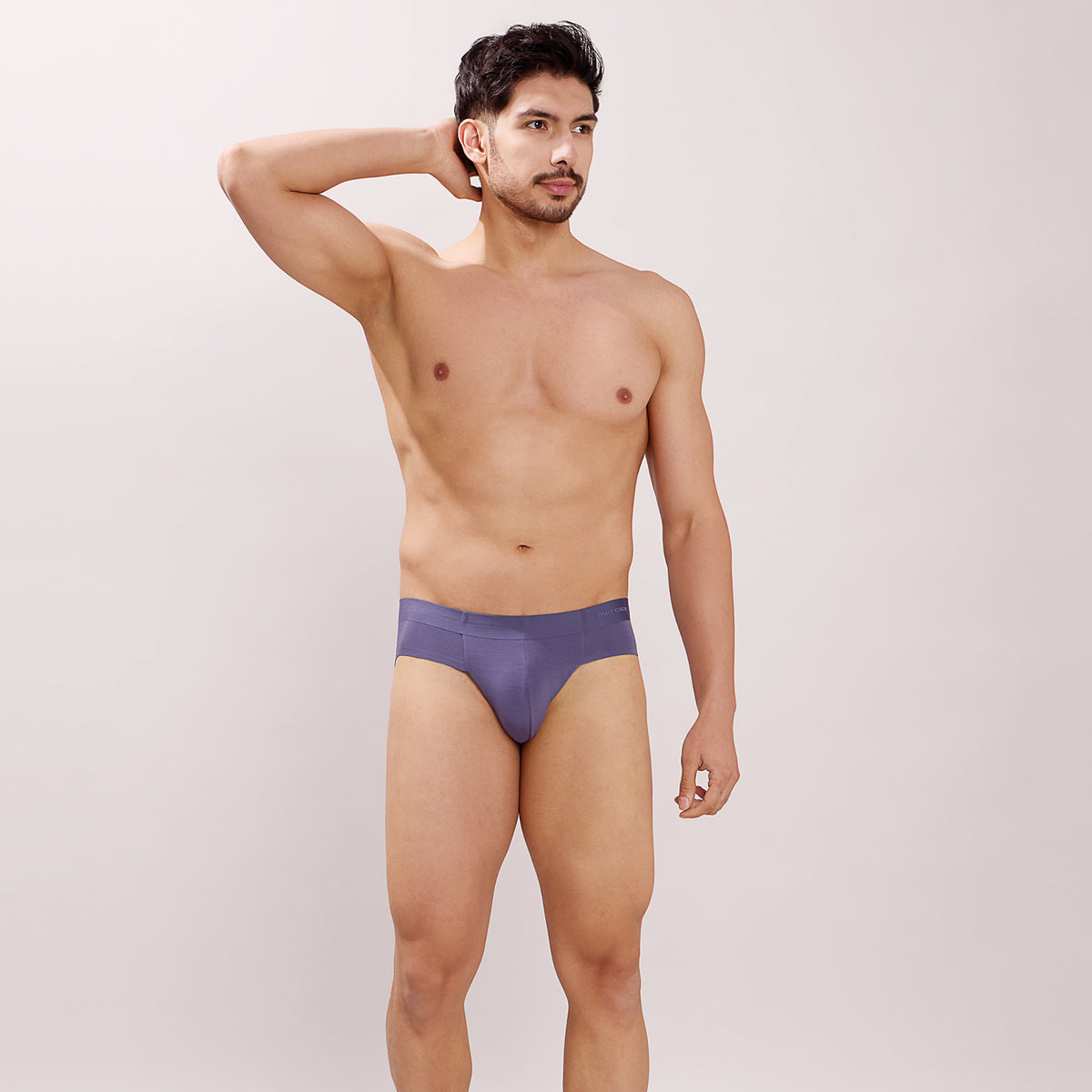 Seamless Ultra-Soft Fit – Modal Spandex Brief – M109– Purple