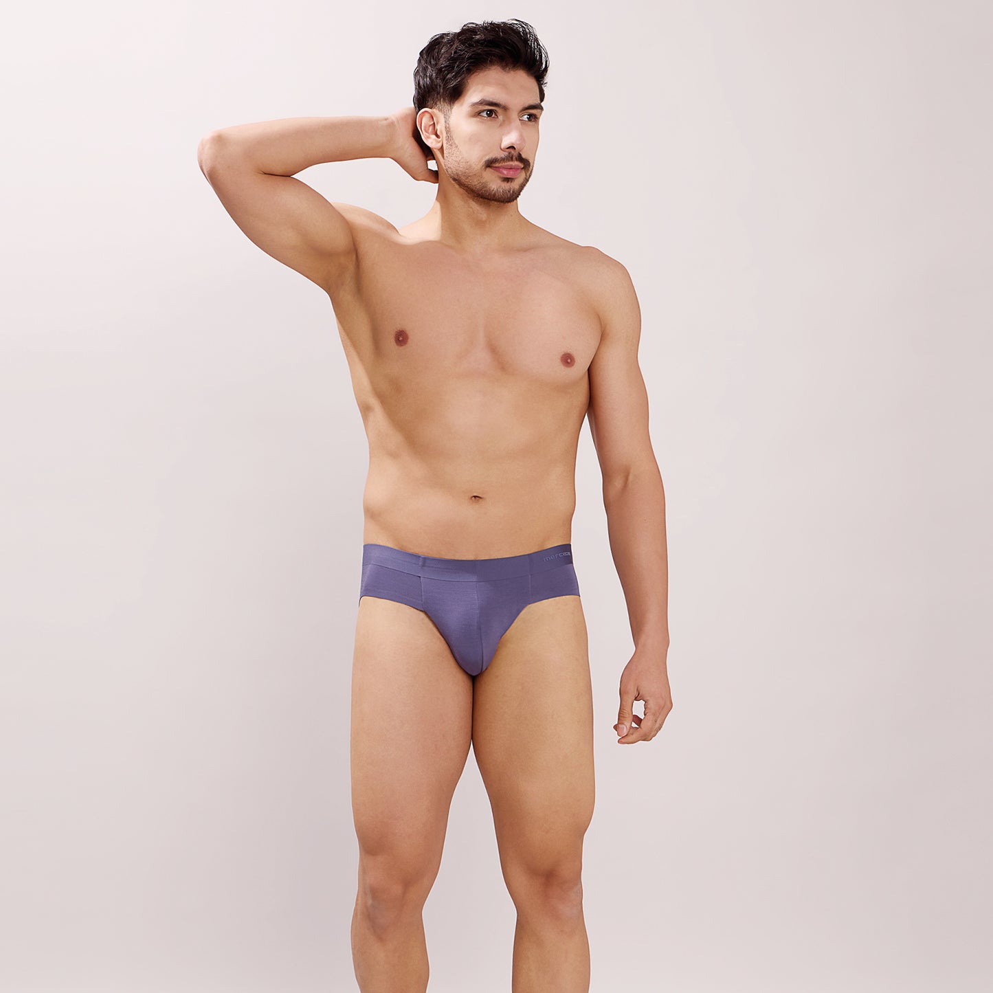 Seamless Ultra-Soft Fit – Modal Spandex Brief – M109– Purple