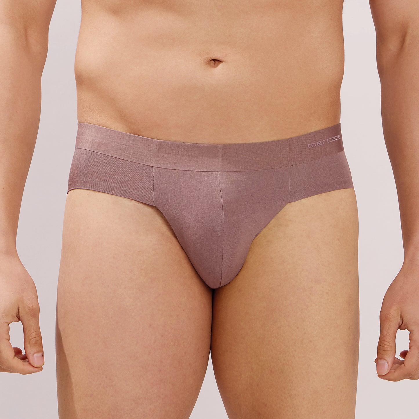 Seamless Ultra-Soft Fit – Modal Spandex Brief – M109– Sand