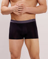 Seamless Ultra-Stretch Comfort – Microfiber Nylon Spandex Trunk – M110 – Black
