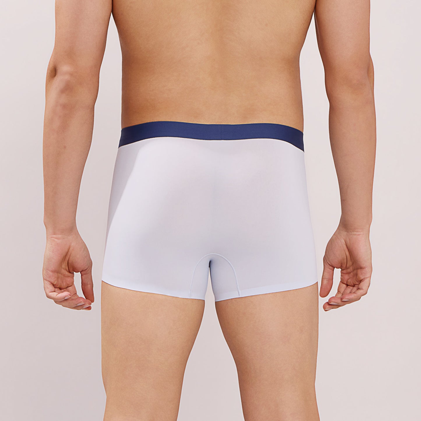 Seamless Ultra-Stretch Comfort – Microfiber Nylon Spandex Trunk – M110 – Light Blue