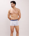 Seamless Ultra-Stretch Comfort – Microfiber Nylon Spandex Trunk – M110 – Light Blue