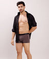 Seamless Ultra-Stretch Comfort – Microfiber Nylon Spandex Trunk – M110 – Mud Grey