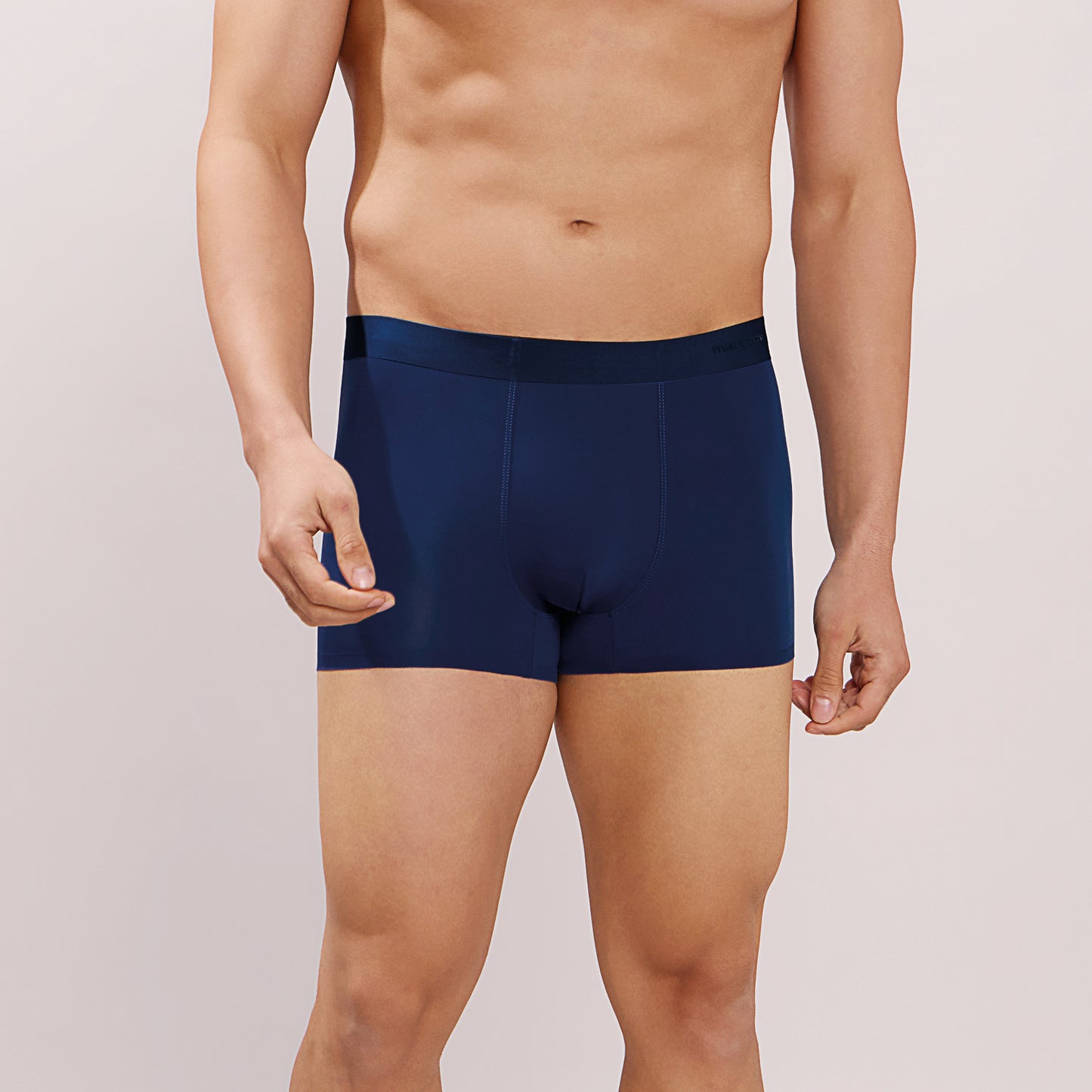 Seamless Ultra-Stretch Comfort – Microfiber Nylon Spandex Trunk – M110 – Navy