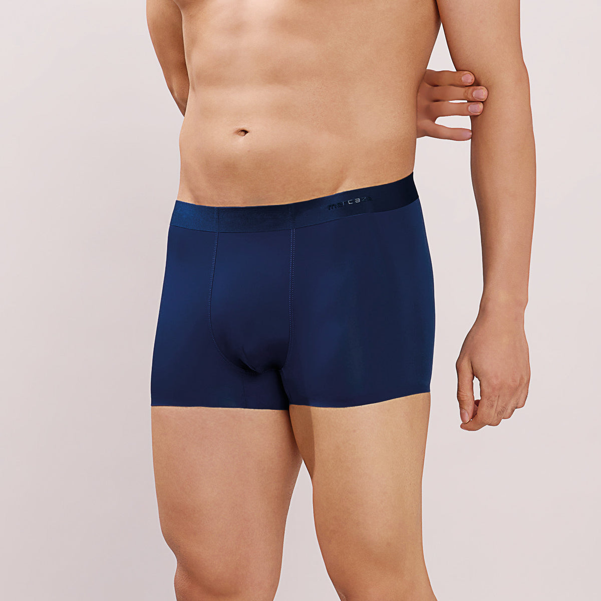 Seamless Ultra-Stretch Comfort – Microfiber Nylon Spandex Trunk – M110 – Navy