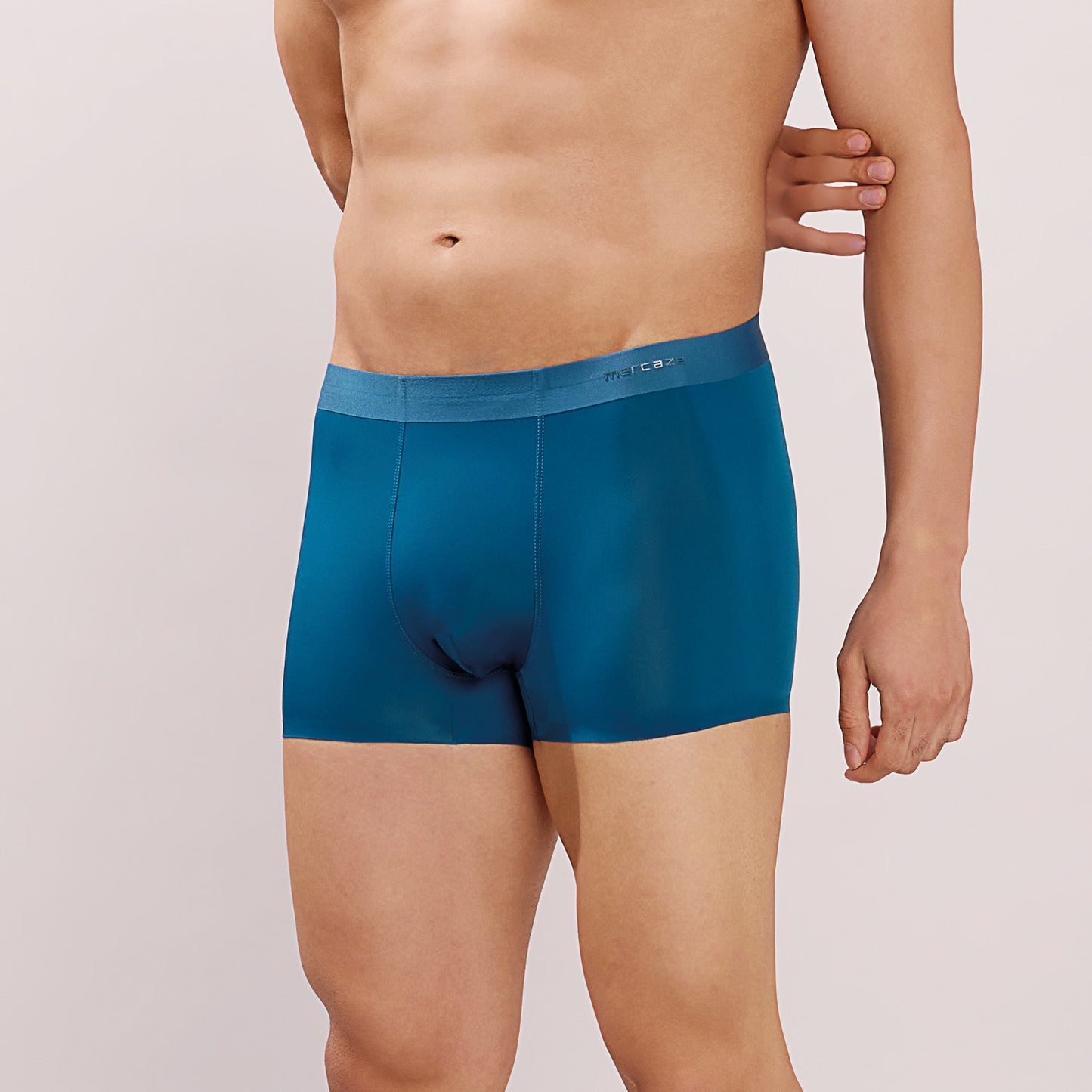 Seamless Ultra-Stretch Comfort – Microfiber Nylon Spandex Trunk – M110 – Teal