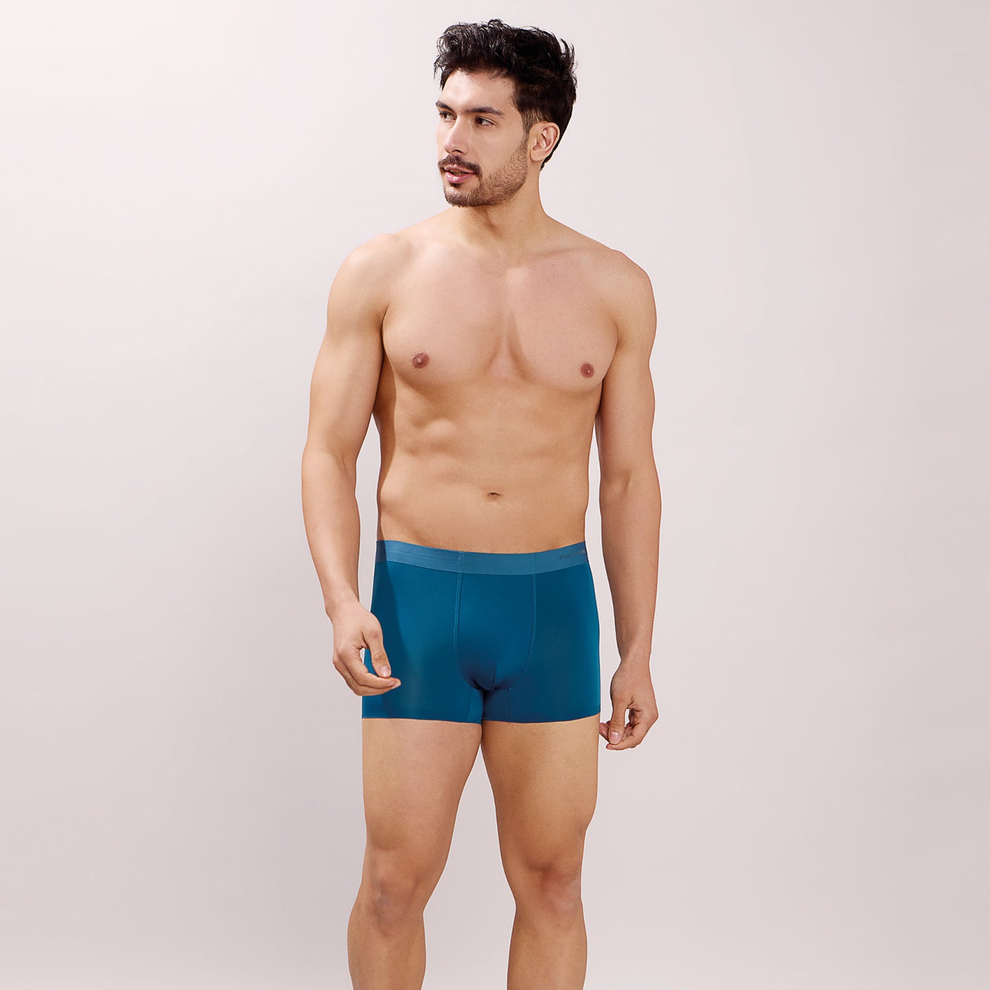 Seamless Ultra-Stretch Comfort – Microfiber Nylon Spandex Trunk – M110 – Teal