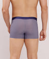 Seamless Ultra-Stretch Comfort – Microfiber Nylon Spandex Printed Trunk – M111 – Navy