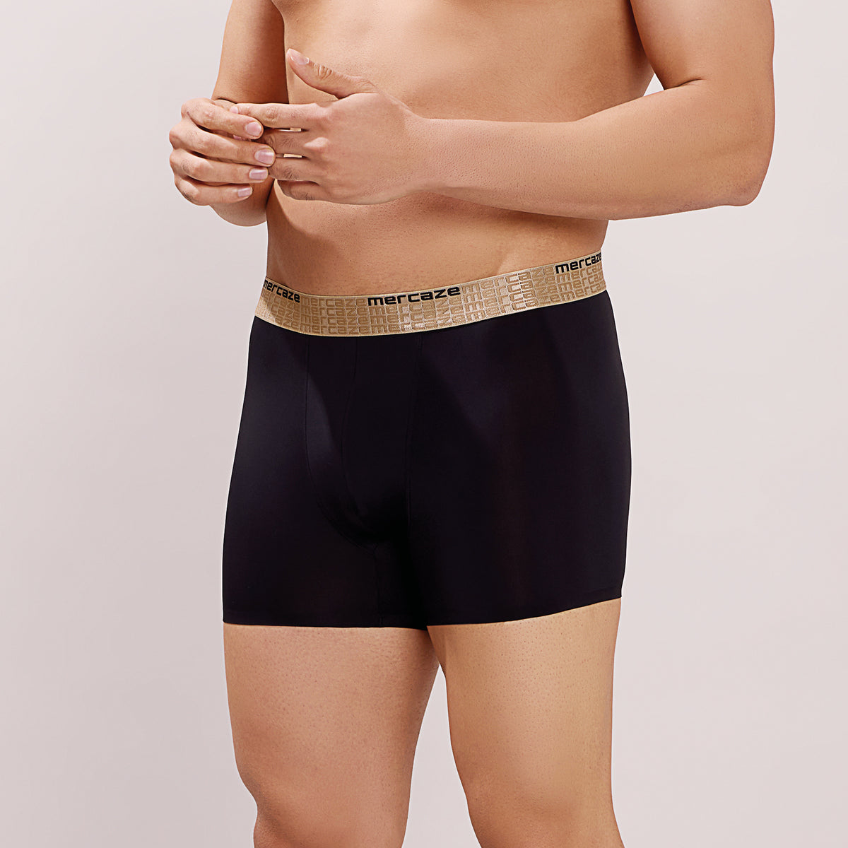High-Stretch Performance Comfort – Micro Fibre Nylon Trunk – M112 – Black