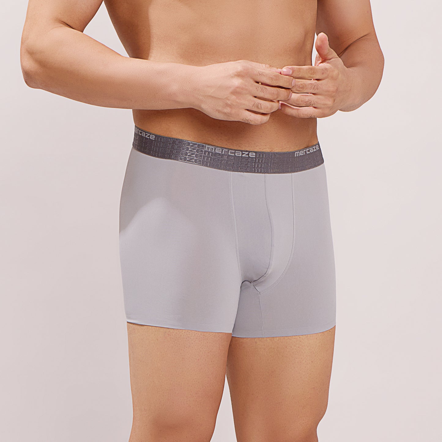 High-Stretch Performance Comfort – Micro Fibre Nylon Trunk – M112 – Light Grey