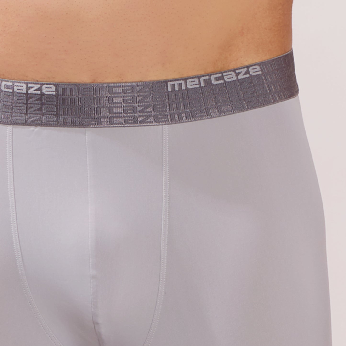 High-Stretch Performance Comfort – Micro Fibre Nylon Trunk – M112 – Light Grey