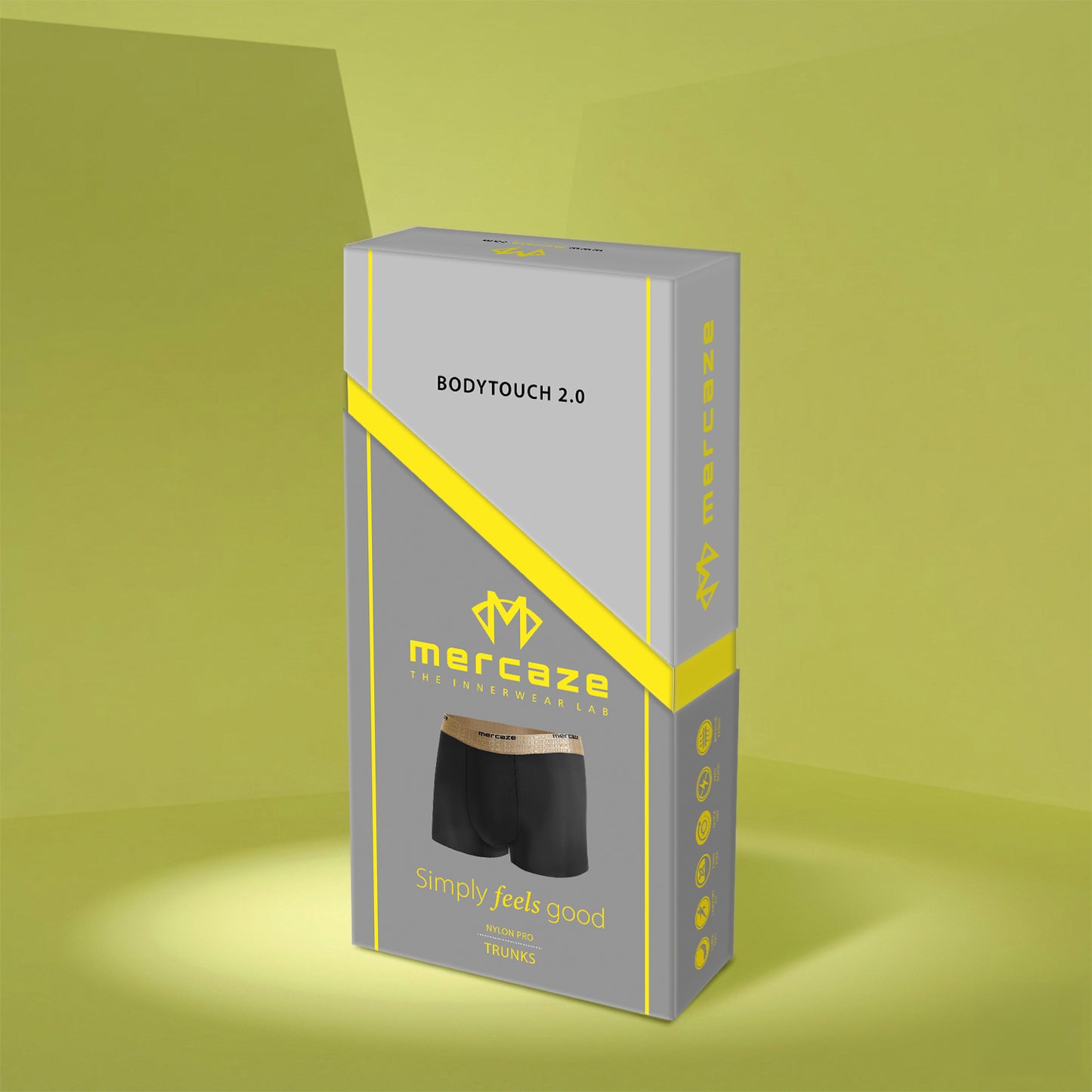 High-Stretch Performance Comfort – Micro Fibre Nylon Trunk – M112 – Navy