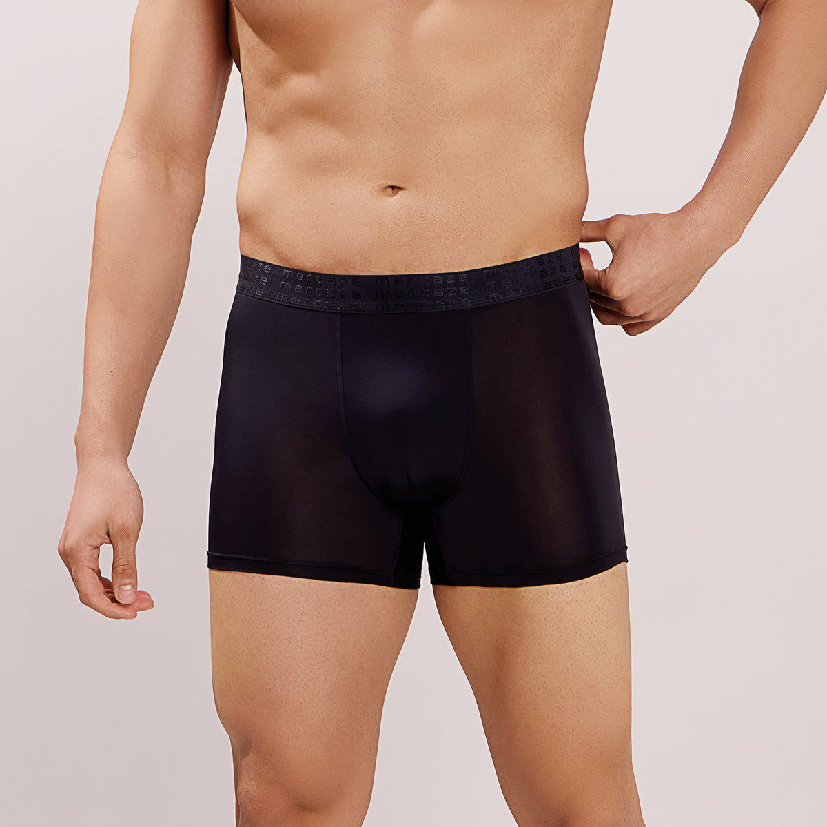 High-Stretch Performance Comfort – Micro Fibre Nylon Trunk – M114 – Black