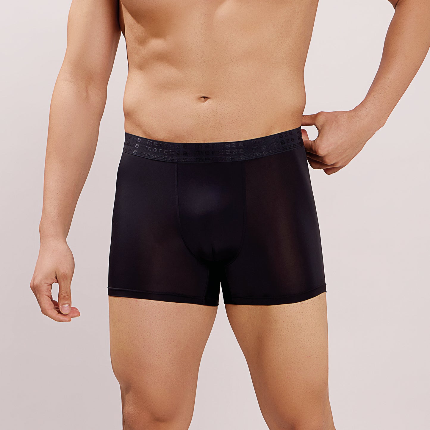 High-Stretch Performance Comfort – Micro Fibre Nylon Trunk – M114 – Black