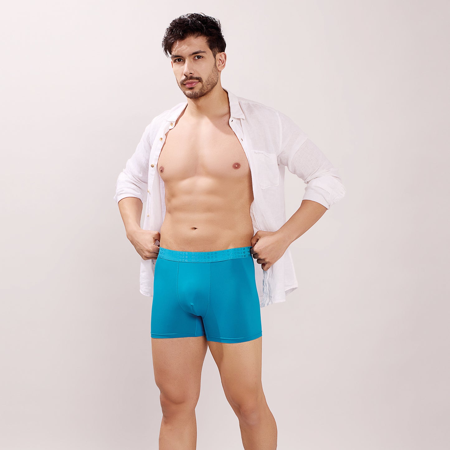 High-Stretch Performance Comfort – Micro Fibre Nylon Trunk – M114 – Teal