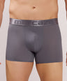Premium Comfort Fit - Textured Jacquard Micro Fibre Nylon Spandex Trunk - M115 - Dark Grey