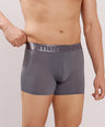 Premium Comfort Fit - Textured Jacquard Micro Fibre Nylon Spandex Trunk - M115 - Dark Grey