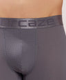 Premium Comfort Fit - Textured Jacquard Micro Fibre Nylon Spandex Trunk - M115 - Dark Grey