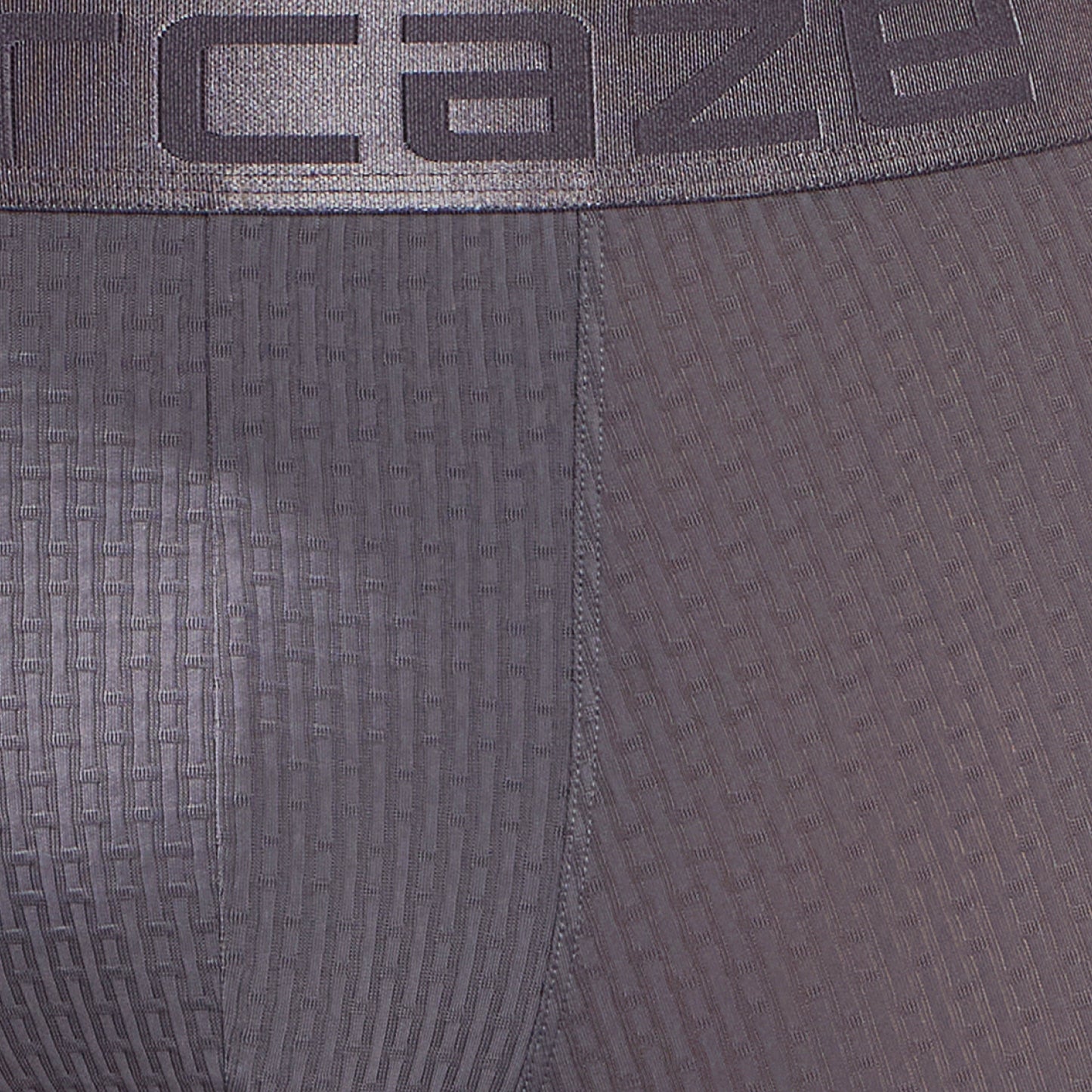 Premium Comfort Fit - Textured Jacquard Micro Fibre Nylon Spandex Trunk - M115 - Dark Grey