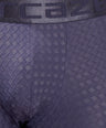 Premium Comfort Fit - Textured Jacquard Micro Fibre Nylon Spandex Trunk - M115 - Steel Blue