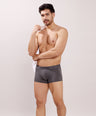 Ultra Soft Elastic Waistband- Premium Bamboo Cotton Spandex (Hipster) - M116- Dark Grey