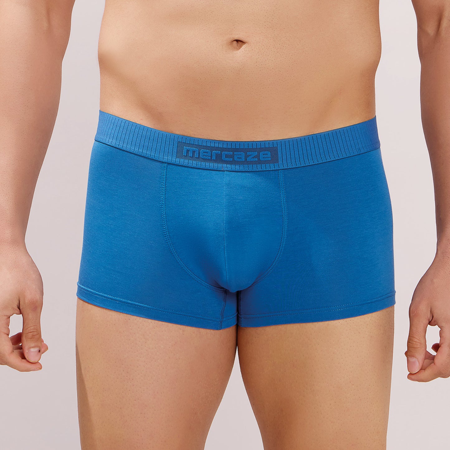 Ultra Soft Elastic Waistband- Premium Bamboo Cotton Spandex (Hipster) - M116- Royal Blue