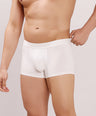 Ultra Soft Elastic Waistband- Premium Bamboo Cotton Spandex (Hipster) - M116- White