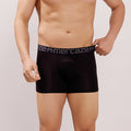 Ultra-Soft Waistband - Premium Cotton Modal Spandex Trunk - M117 -  Black