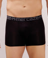 Ultra-Soft Waistband - Premium Cotton Modal Spandex Trunk - M117 -  Black