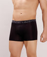 Ultra-Soft Waistband - Premium Cotton Modal Spandex Trunk - M117 -  Black